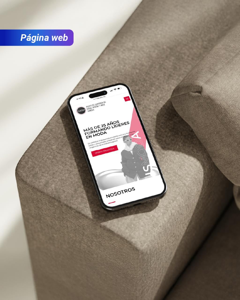 página web